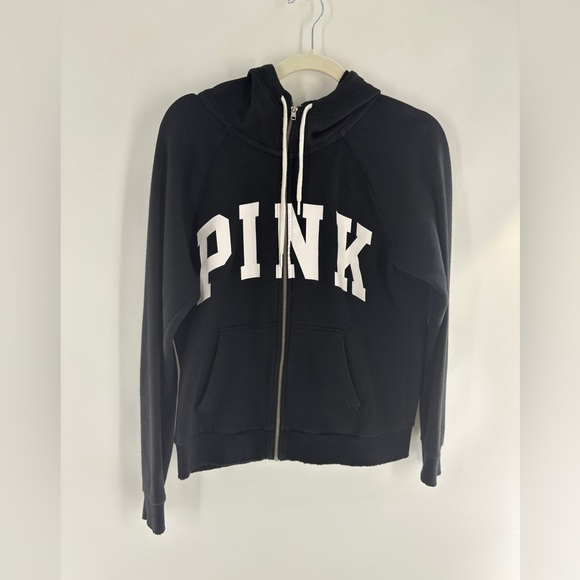 Victoria's Secret Tops - Victoria's Secret PINK Black Hoodie